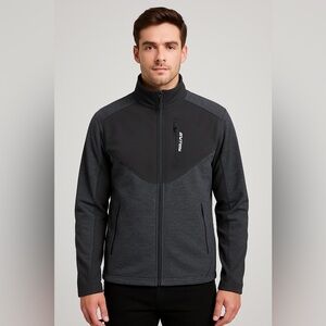 RevolutionRace RVRC Performance Black/Dark Gray Jacket Men's Size 3XL Outdoors